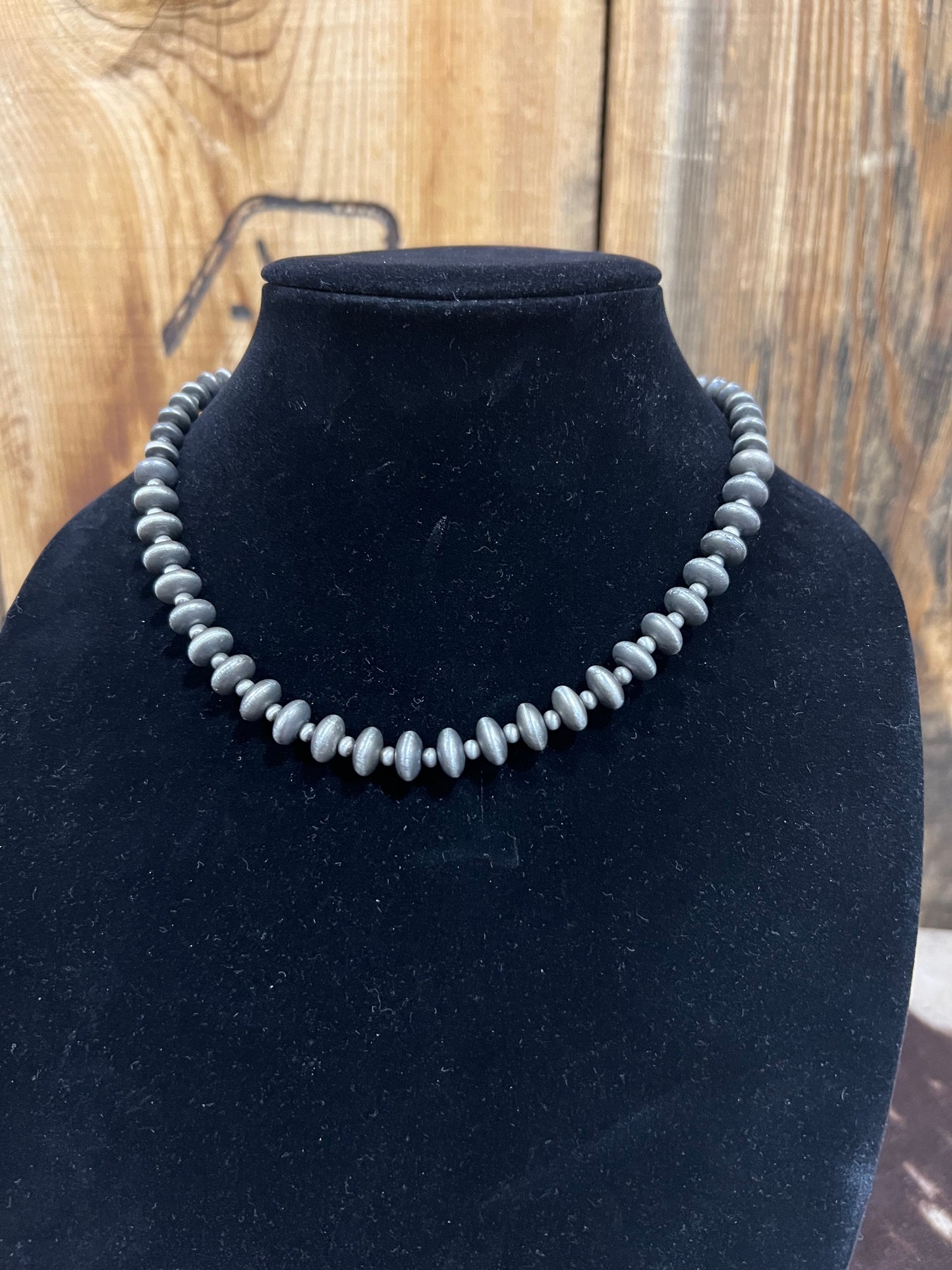 Small Saucer Faux Navajo Necklace