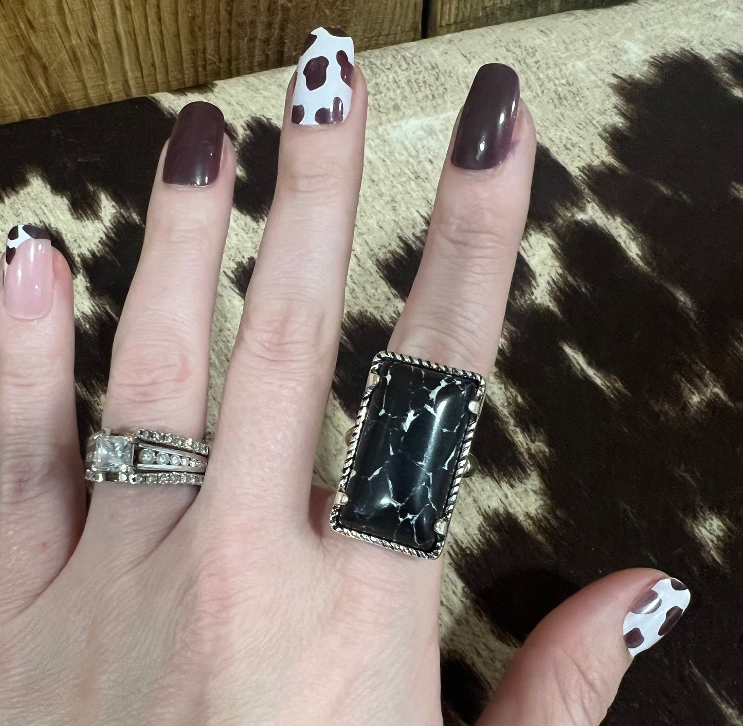 Square Black Ring-only 1 left!