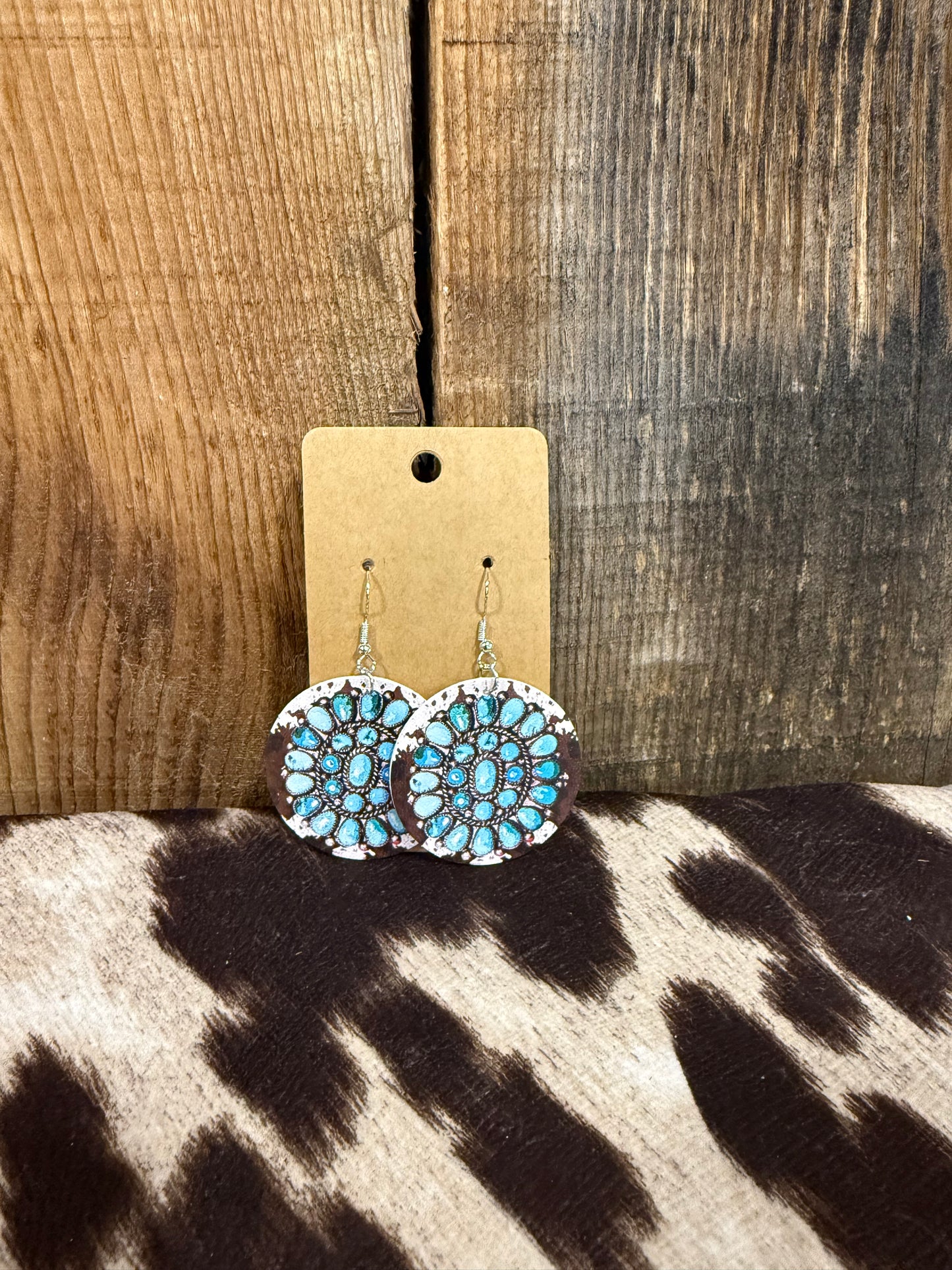 #11 Concho Circle Earrings