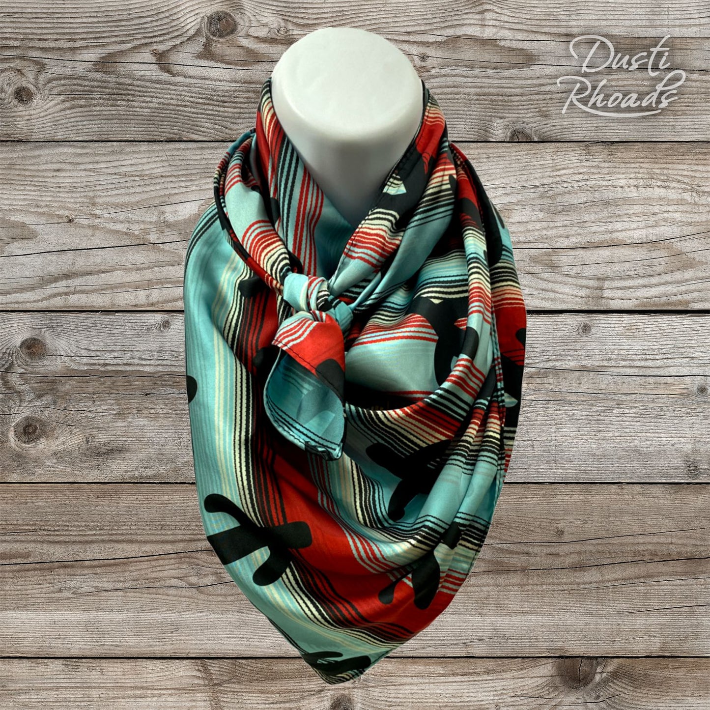 Desert Rose Silk Scarf