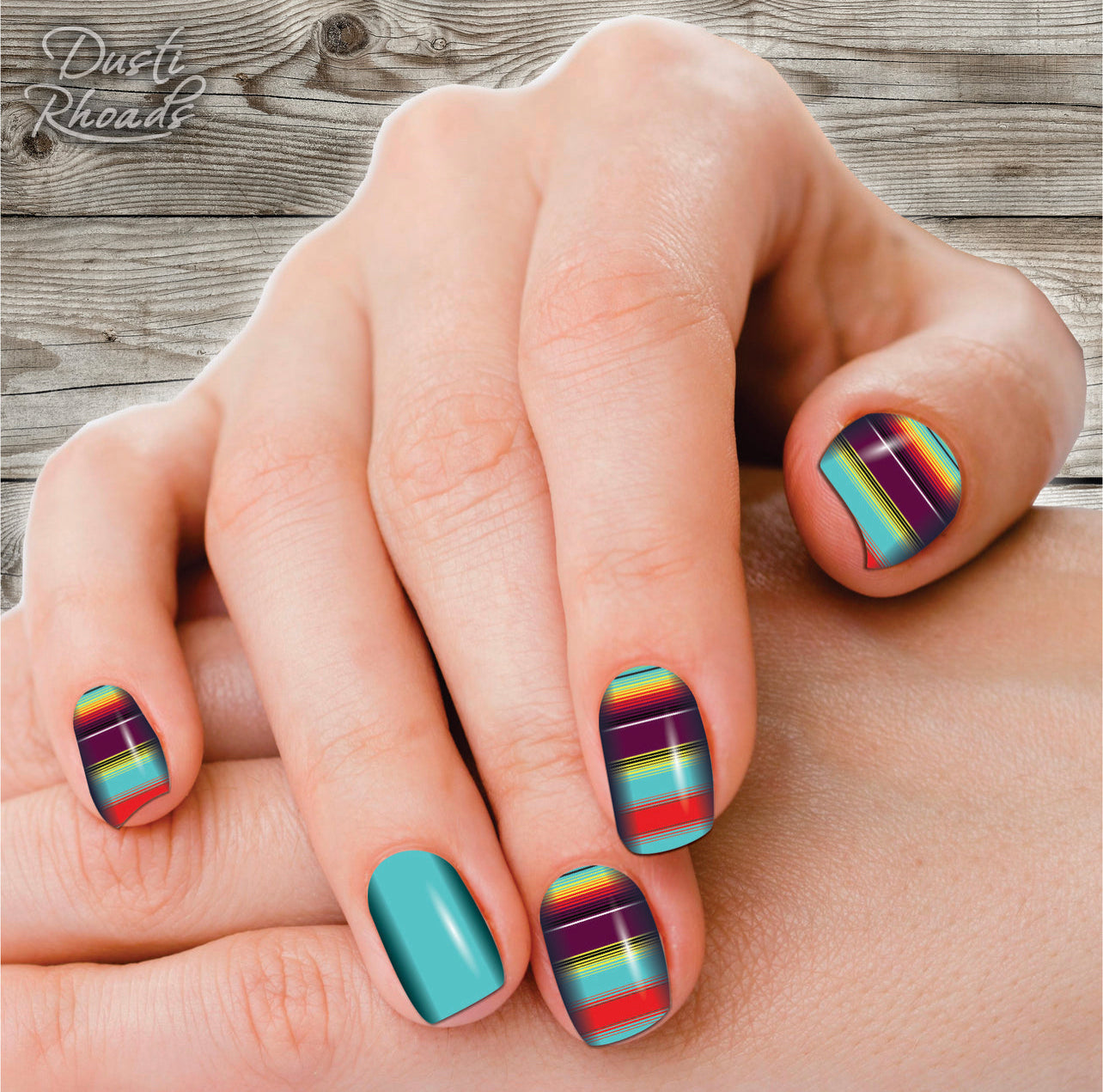 Morado Nail Polish Strips