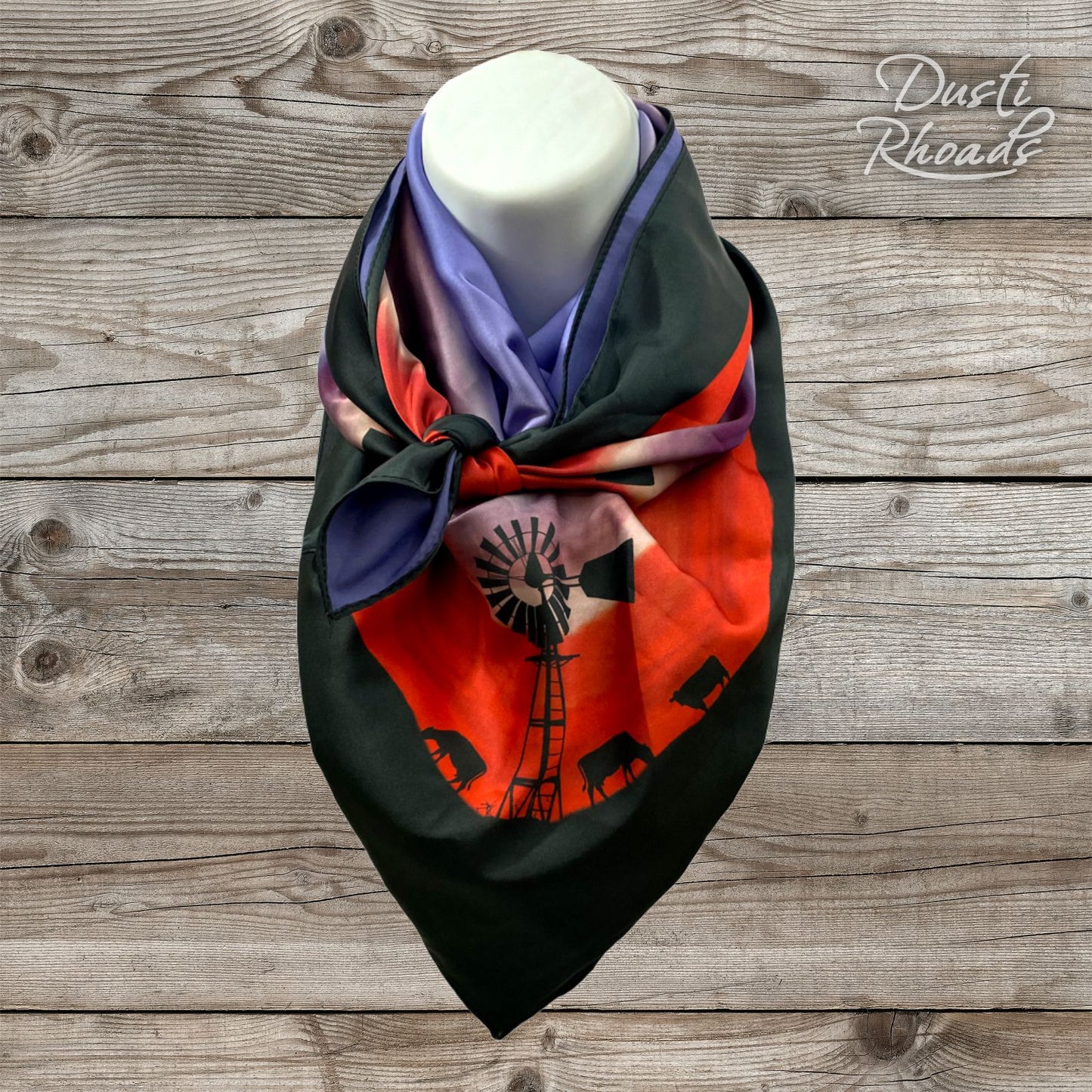 God's Country Silk Scarf