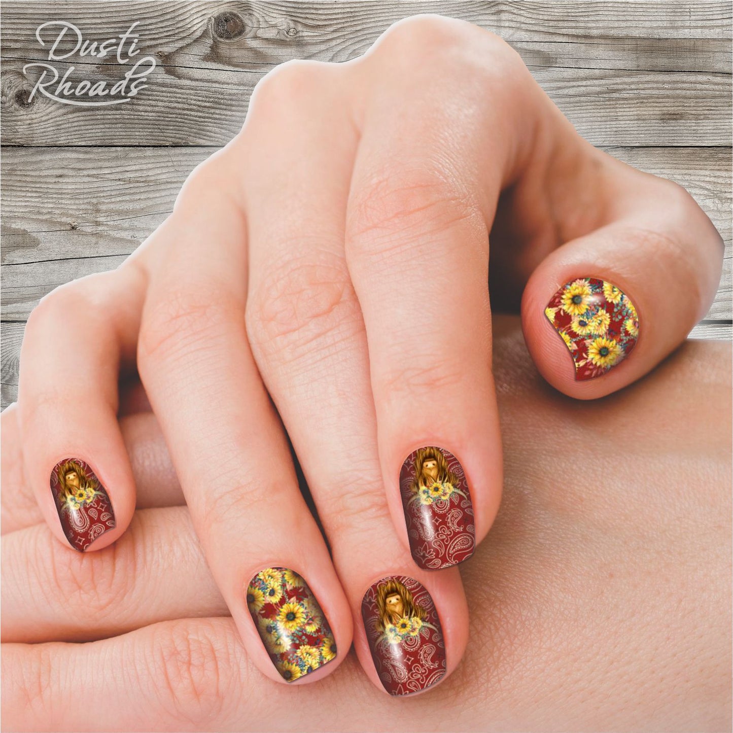 Howdy Highlander Nail Polish Strips