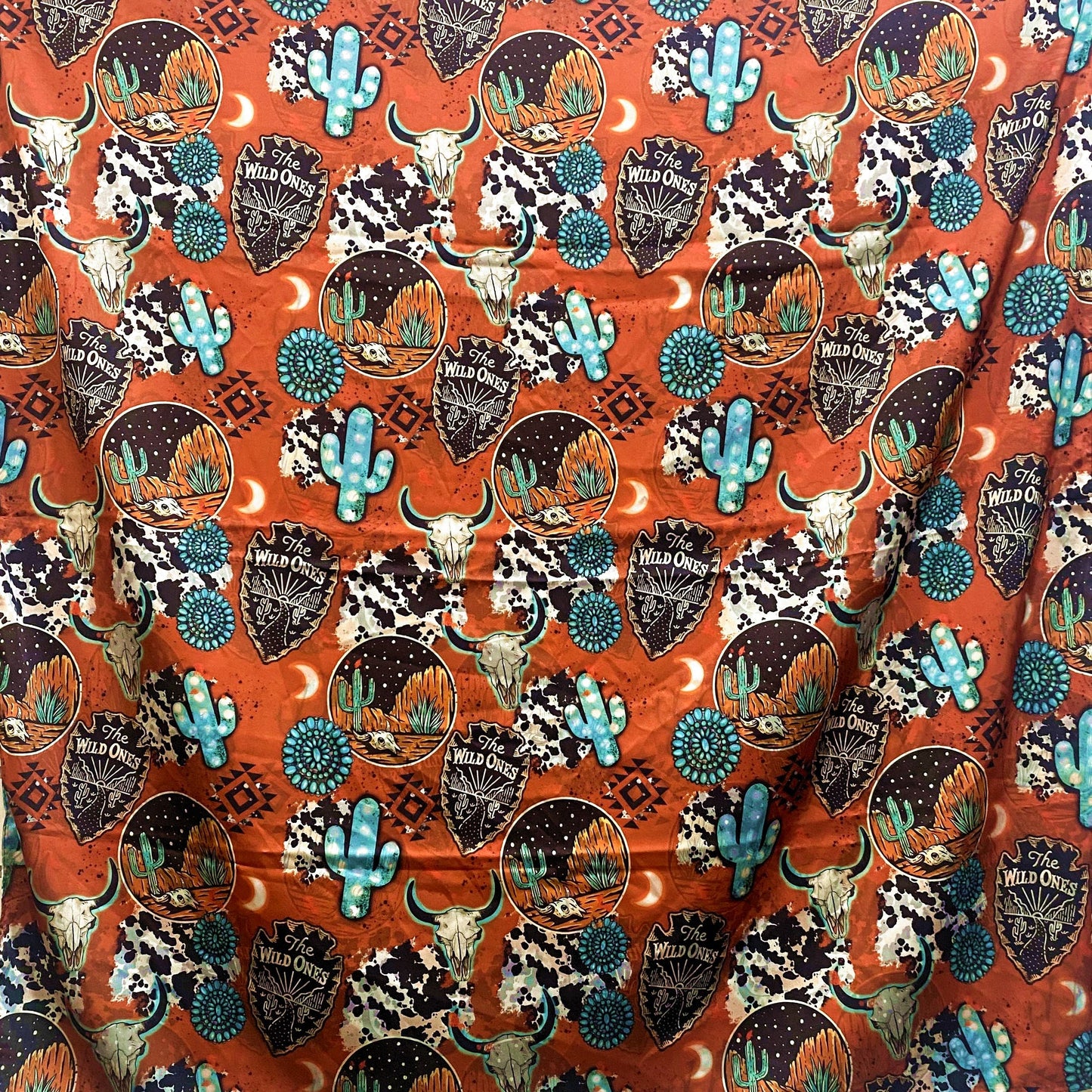 Wild As You Silk Scarf-only 2 left!