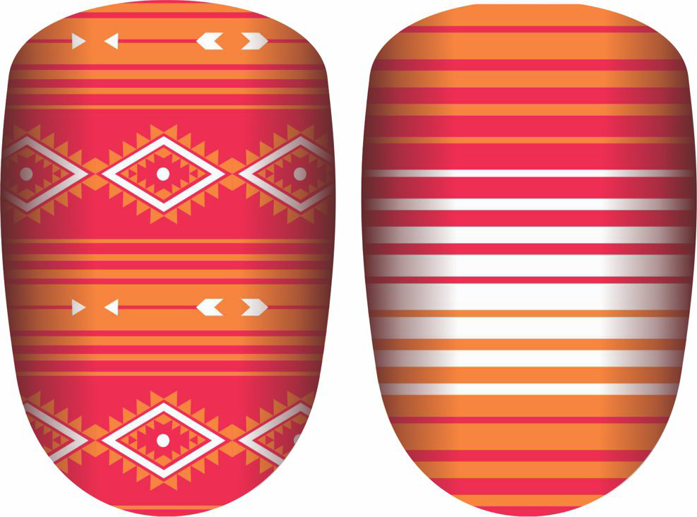 Sherbert Nail Polish Strips