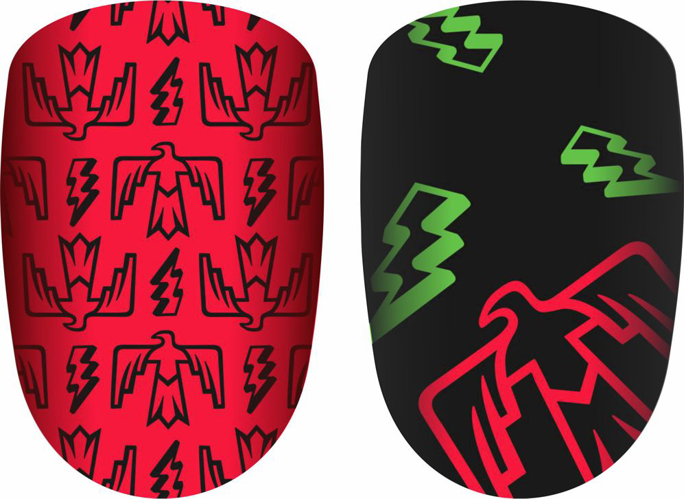 Thunder & Lightning Nail Polish Strips