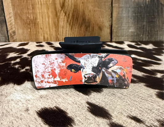 Red Bull Hair Clip