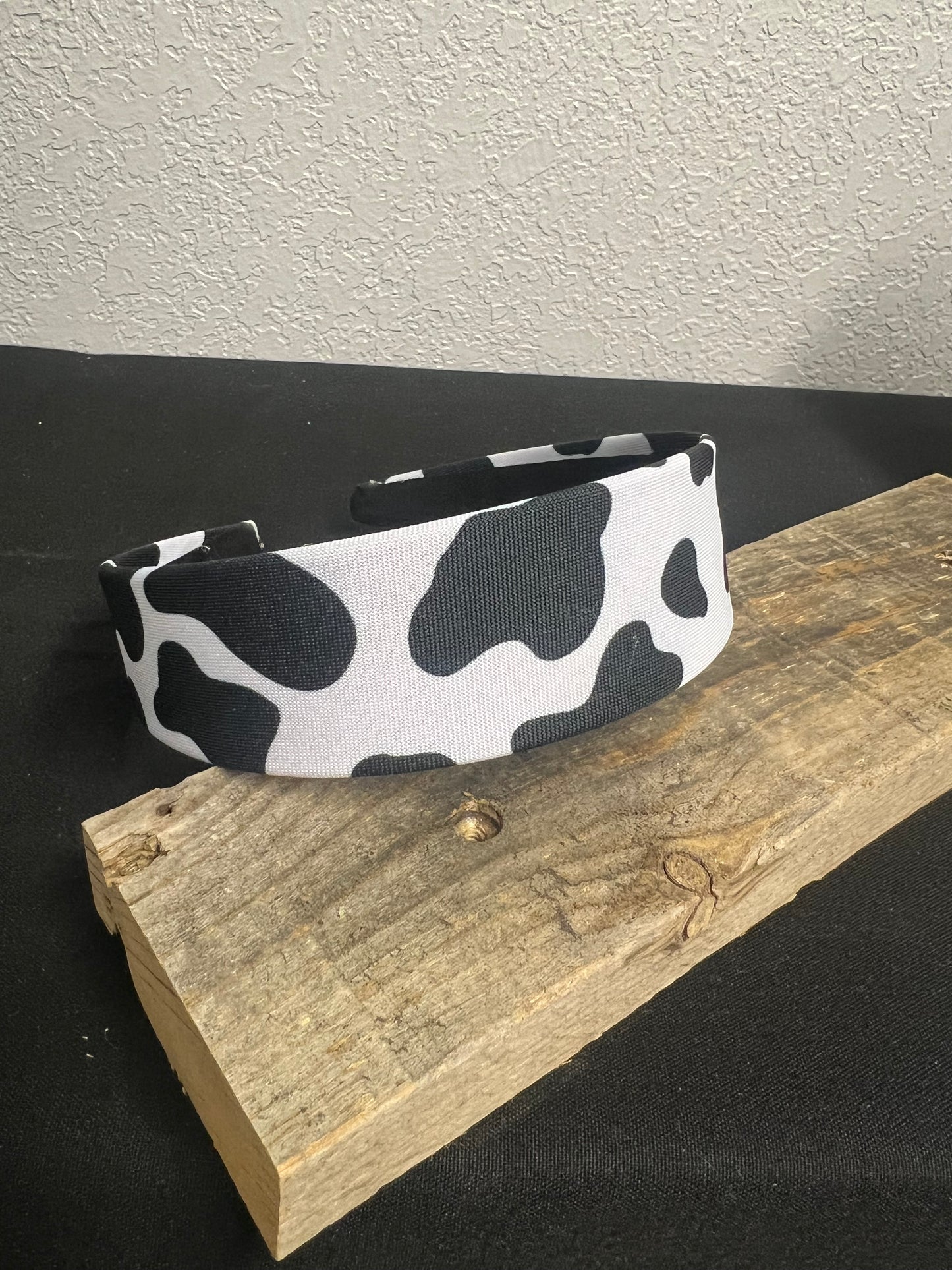 Cow Print Formed Headband