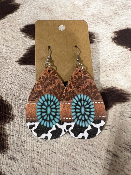 #18 Concho Earrings