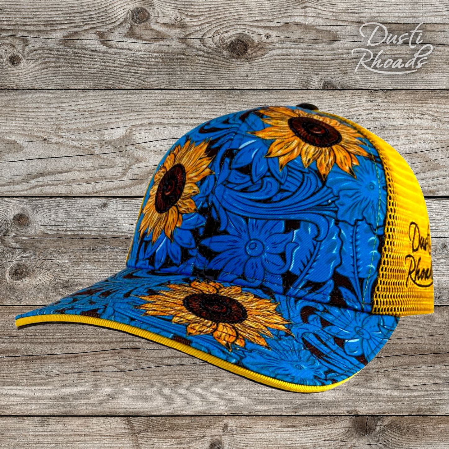Saddle Up Sunflower Cap
